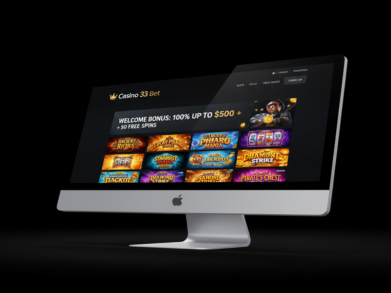 Casino 33 Bet Casino en computadora